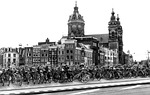 amsterdam, bike, view, tourism, tour, tourist